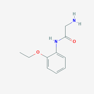 molecular formula C10H14N2O2 B3169917 N-(2-ethoxyphenyl)glycinamide CAS No. 938337-43-0