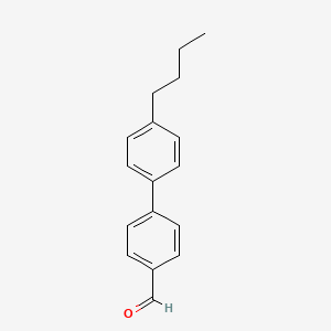 molecular formula C17H18O B3169997 4-(4-Butylphenyl)benzaldehyde CAS No. 93972-06-6