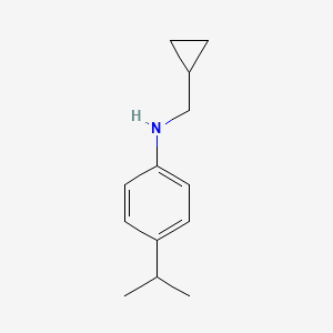 N-(Cyclopropylmethyl)-4-isopropylbenzenamine
