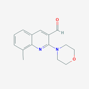 8-Methyl-2-morpholinoquinoline-3-carbaldehyde