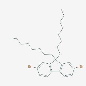 molecular formula C29H40Br2 B031703 9,9-二辛基-2,7-二溴芴 CAS No. 198964-46-4