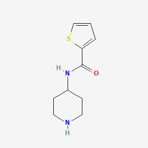 molecular formula C10H14N2OS B3170485 N-(piperidin-4-yl)thiophene-2-carboxamide CAS No. 944068-06-8