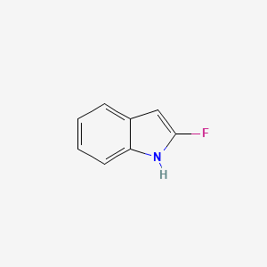 molecular formula C8H6FN B3170502 2-氟-1H-吲哚 CAS No. 944347-13-1