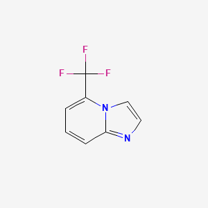 molecular formula C8H5F3N2 B3170541 5-(Trifluoromethyl)imidazo[1,2-a]pyridine CAS No. 944580-80-7