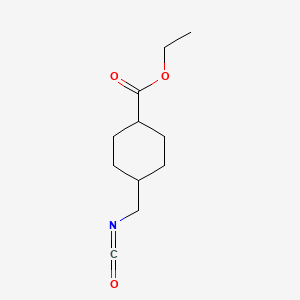 Ethyl 4-(isocyanatomethyl)cyclohexanecarboxylate