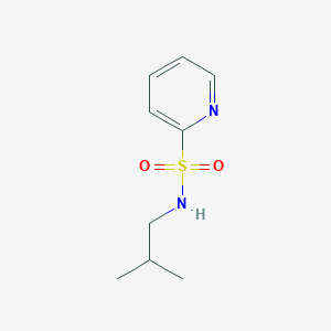 molecular formula C9H14N2O2S B3170737 N-异丁基吡啶-2-磺酰胺 CAS No. 945923-99-9