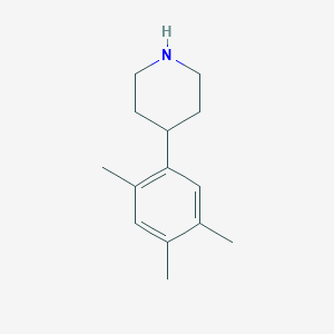 molecular formula C14H21N B3171371 4-(2,4,5-Trimethylphenyl)piperidine CAS No. 946681-99-8