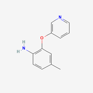 4-Methyl-2-(3-pyridinyloxy)aniline