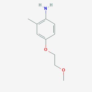4-(2-Methoxyethoxy)-2-methylaniline