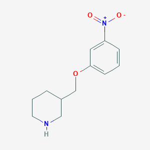 3-[(3-Nitrophenoxy)methyl]piperidine