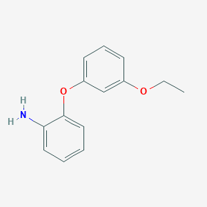 molecular formula C14H15NO2 B3172011 2-(3-Ethoxyphenoxy)aniline CAS No. 946714-45-0