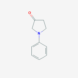 molecular formula C10H11NO B031722 1-Phenylpyrrolidin-3-one CAS No. 128120-02-5