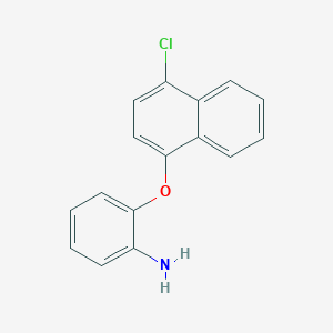 2-[(4-Chloro-1-naphthyl)oxy]aniline