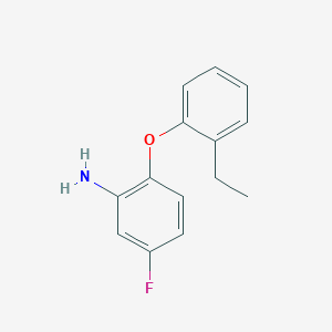 2-(2-Ethylphenoxy)-5-fluoroaniline