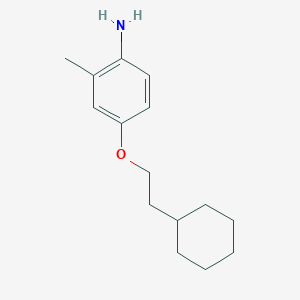 4-(2-Cyclohexylethoxy)-2-methylaniline