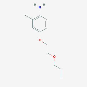 2-Methyl-4-(2-propoxyethoxy)aniline