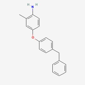 4-(4-Benzylphenoxy)-2-methylaniline