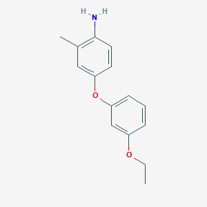 4-(3-Ethoxyphenoxy)-2-methylaniline