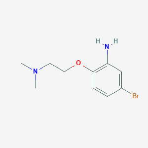 5-Bromo-2-[2-(dimethylamino)ethoxy]aniline