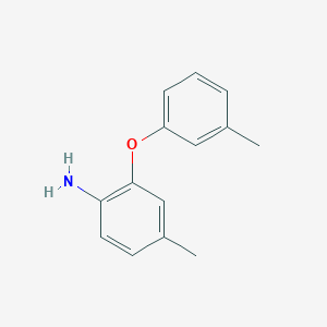 4-Methyl-2-(3-methylphenoxy)aniline