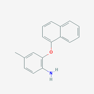 4-Methyl-2-(1-naphthyloxy)aniline