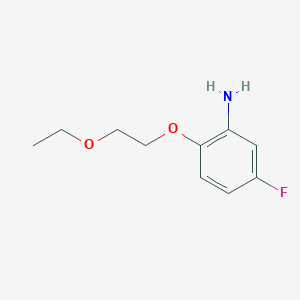 2-(2-Ethoxyethoxy)-5-fluoroaniline