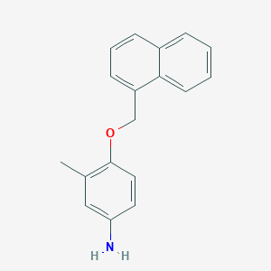 3-Methyl-4-(1-naphthylmethoxy)aniline