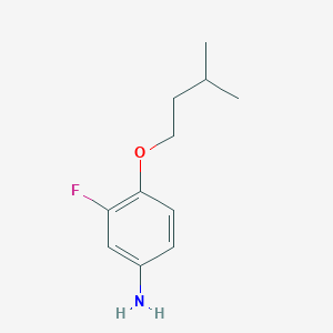 3-Fluoro-4-(isopentyloxy)aniline