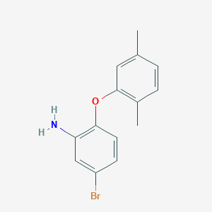 5-Bromo-2-(2,5-dimethylphenoxy)aniline