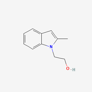 molecular formula C11H13NO B3173514 2-(2-Methyl-indol-1-YL)-ethanol CAS No. 947016-30-0