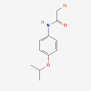 molecular formula C11H14BrNO2 B3173588 2-Bromo-N-(4-isopropoxyphenyl)acetamide CAS No. 947240-29-1