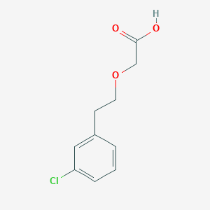 Acetic acid, 2-[2-(3-chlorophenyl)ethoxy]-