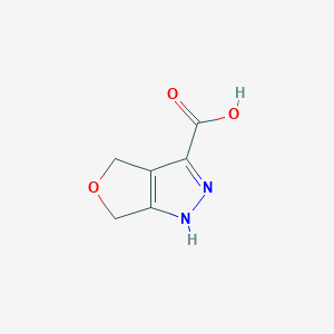 4,6-Dihydro-1H-furo[3,4-c]pyrazole-3-carboxylic acid