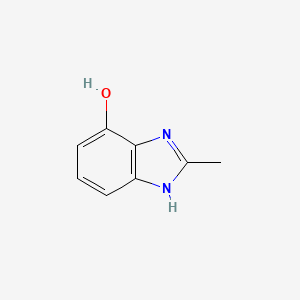 molecular formula C8H8N2O B3173732 2-甲基-1H-苯并[d]咪唑-7-醇 CAS No. 94977-60-3