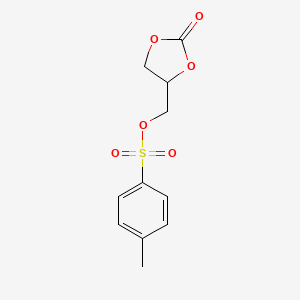 molecular formula C11H12O6S B3173736 (2-氧代-1,3-二氧戊环-4-基)甲基 4-甲苯磺酸酯 CAS No. 949895-84-5