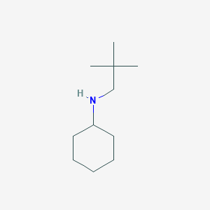 molecular formula C11H23N B3173893 N-新戊基环己胺 CAS No. 951160-86-4