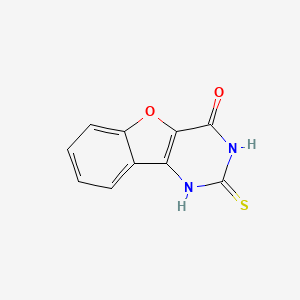 2-thioxo-2,3-dihydro[1]benzofuro[3,2-d]pyrimidin-4(1H)-one