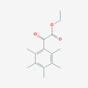molecular formula C15H20O3 B3174044 Ethyl 2,3,4,5,6-pentamethylbenzoylformate CAS No. 951888-76-9