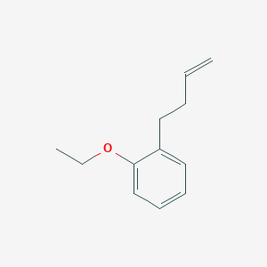 molecular formula C12H16O B3174071 4-(2-Ethoxyphenyl)-1-butene CAS No. 951889-80-8