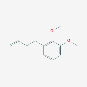 molecular formula C12H16O2 B3174087 4-(2,3-Dimethoxyphenyl)-1-butene CAS No. 951890-93-0