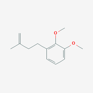 molecular formula C13H18O2 B3174088 4-(2,3-Dimethoxyphenyl)-2-methyl-1-butene CAS No. 951891-05-7