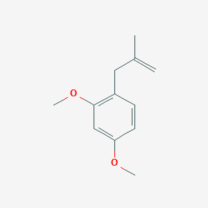 molecular formula C12H16O2 B3174089 3-(2,4-Dimethoxyphenyl)-2-methyl-1-propene CAS No. 951891-11-5