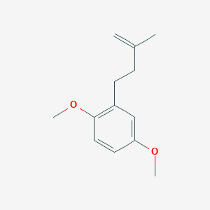 molecular formula C13H18O2 B3174092 4-(2,5-Dimethoxyphenyl)-2-methyl-1-butene CAS No. 951891-21-7