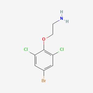 2-(2-Aminoethoxy)-5-bromo-1,3-dichlorobenzene