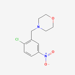 4-(2-Chloro-5-nitrobenzyl)morpholine