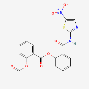 molecular formula C19H13N3O7S B3174290 Nitazoxanide Impurity 2 CAS No. 952686-58-7