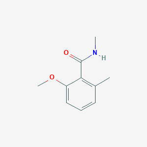 molecular formula C10H13NO2 B3174335 2-methoxy-N,6-dimethylbenzamide CAS No. 95330-31-7