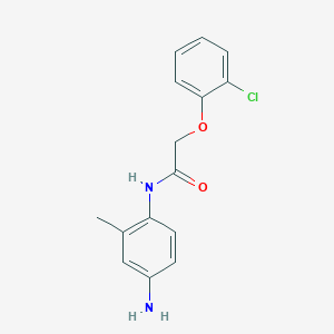 N-(4-Amino-2-methylphenyl)-2-(2-chlorophenoxy)-acetamide