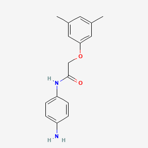 N-(4-Aminophenyl)-2-(3,5-dimethylphenoxy)acetamide