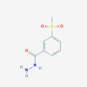 molecular formula C8H10N2O3S B3174515 3-(Methylsulfonyl)benzohydrazide CAS No. 953885-64-8